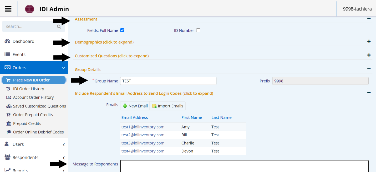 View Payment History & Download Order Receipt – IDI, LLC